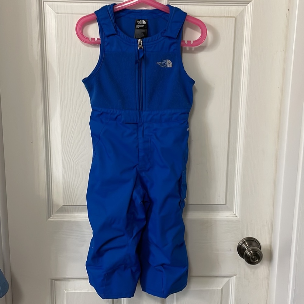 North Face snow suit bib